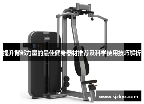提升背部力量的最佳健身器材推荐及科学使用技巧解析